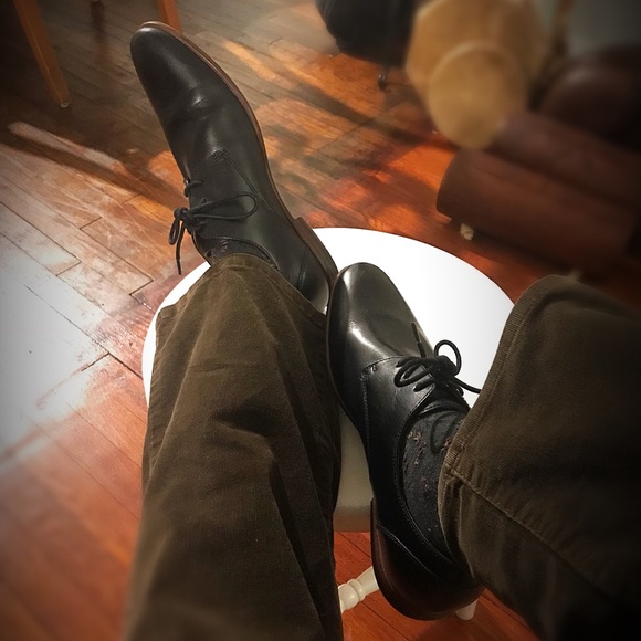 Black Aldo Dress Shoes - Picture 1 of 8